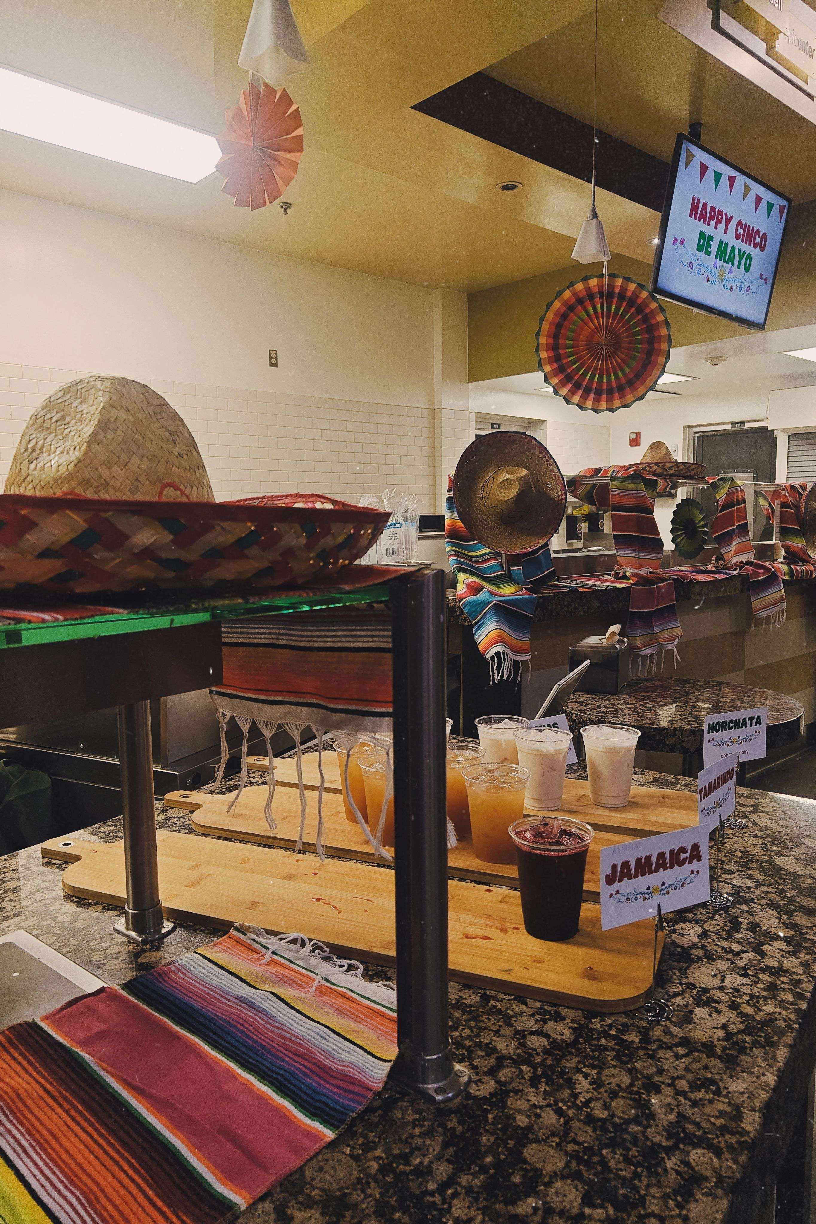 Cinco de Mayo Fiesta Lights Up Browne Dining Hall