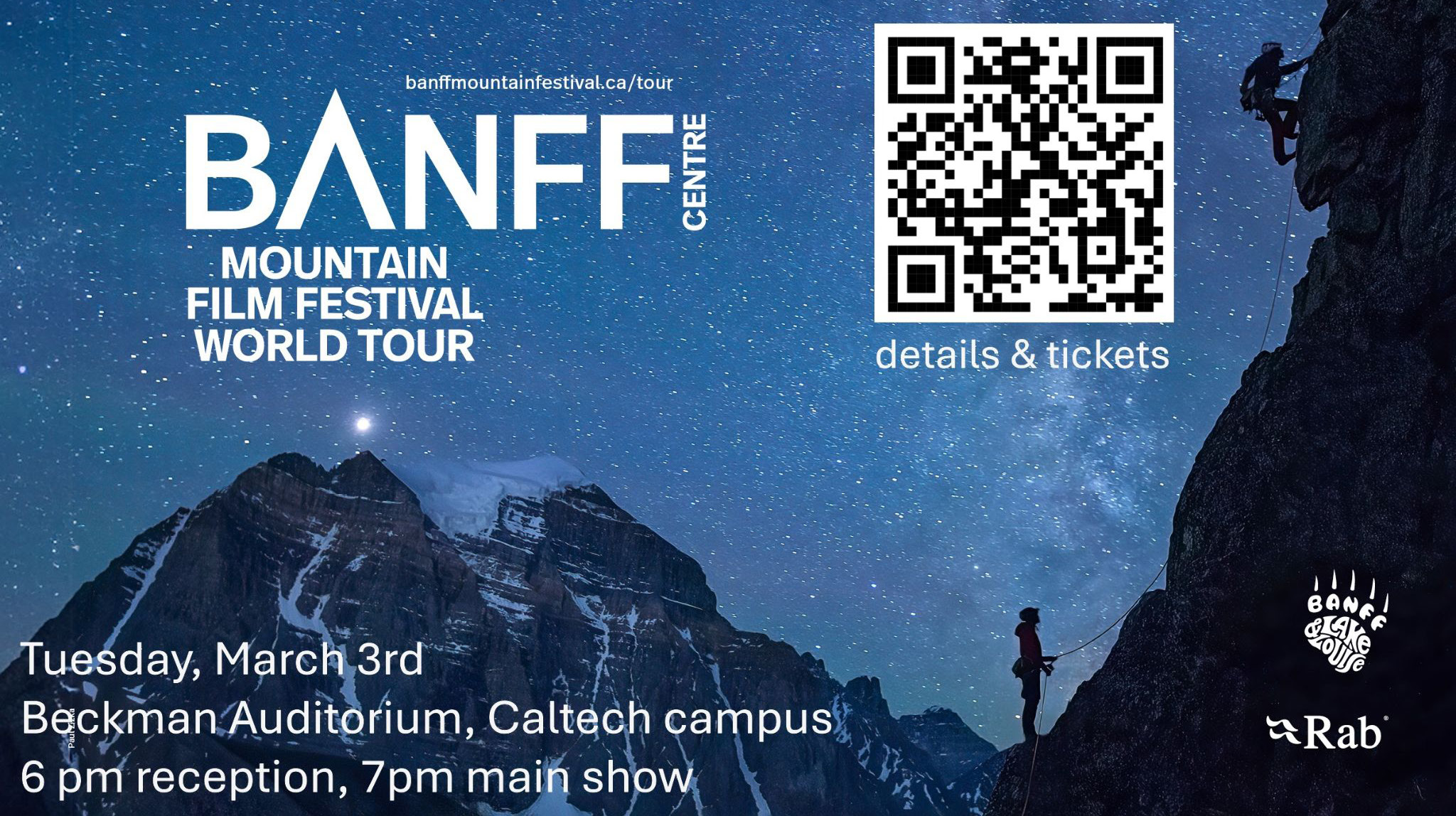 2025/2026 Banff Mountain Film Festival World Tour Returns to Caltech
